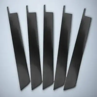 

5 Pcs Piano Black Key Accessories Electric Repair Part Keyboard Keytop Replacement Cover