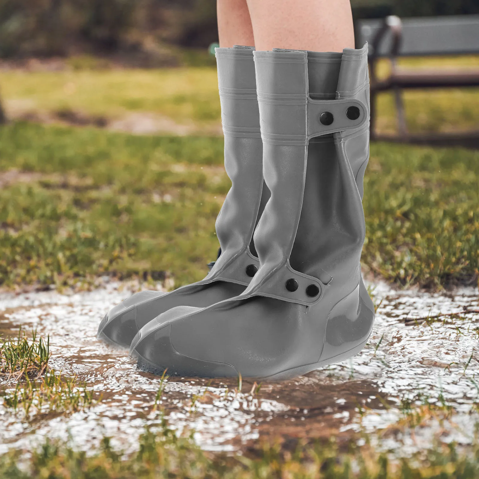 

Rain Proof Shoe Covers Accessories Boot Protector for Outdoor Mens Rubber Shoes