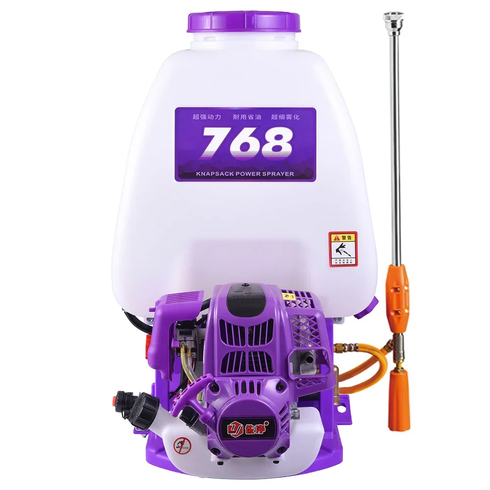 Backpack Sprayer 4 Gallon Four-stroke Agricultural Gasoline-powered Sprayer Gardening And Pesticide Spraying