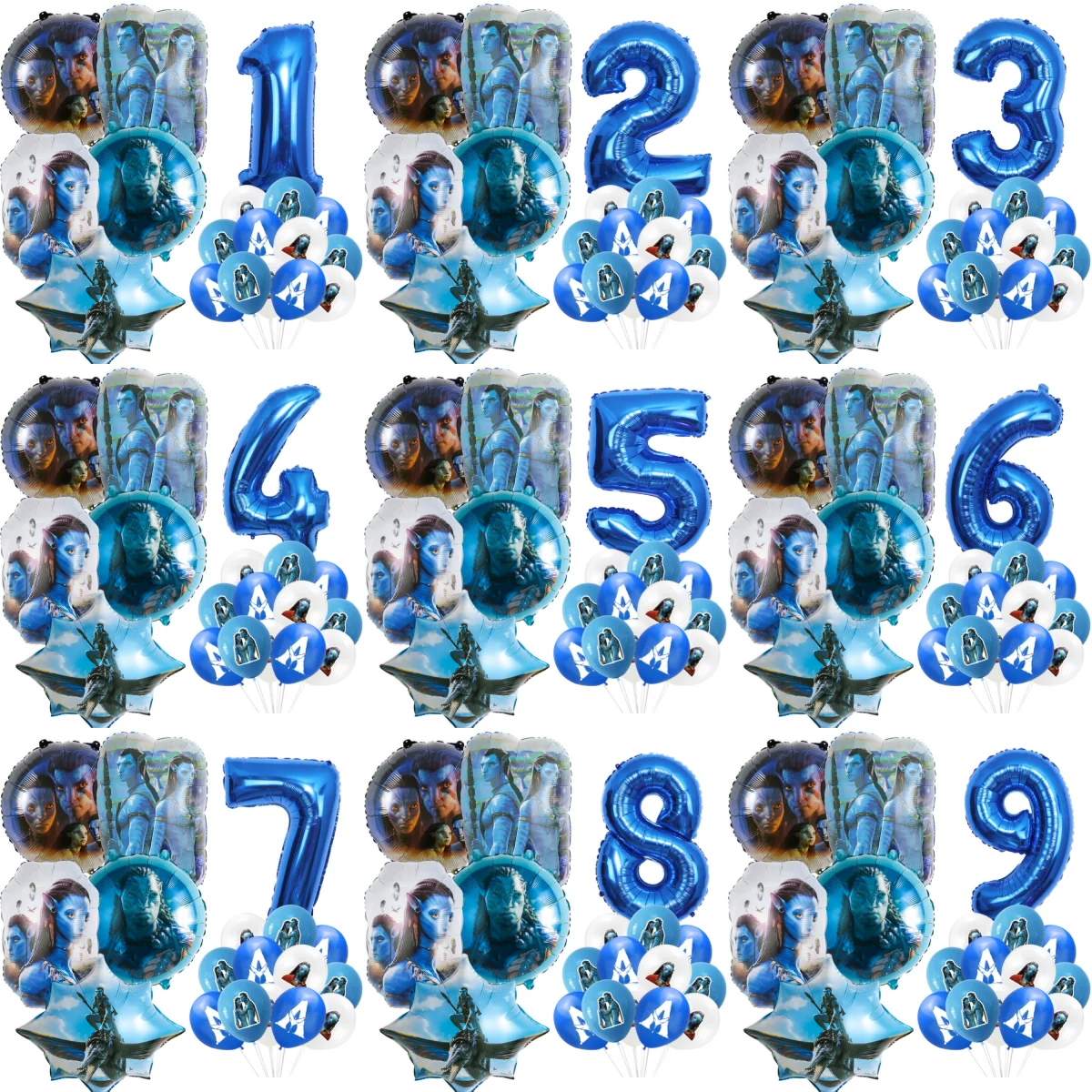 18Pcs Avatar Theme …
