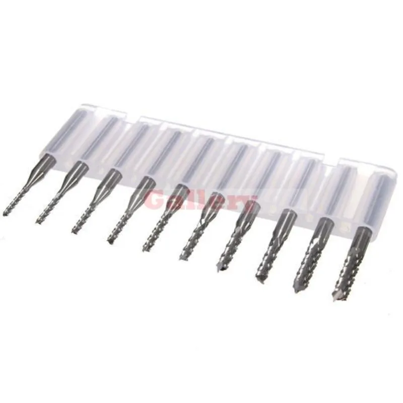 Imagem -06 - Brocas de Gravação de Metal Duro Conjuntos de Brocas de Gravação de 1.3 Mm3 175 mm para Cnc Pcb Rebarbas Rotativas Brocas de Moagem de Madeira Broca Peças de