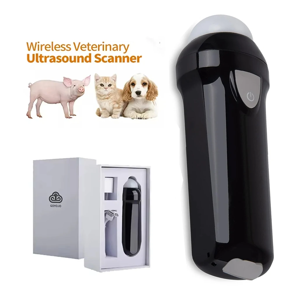 Wireless Mechanical Veterinary Ultrasound Scanner Portable Pregnancy Test Handheld Ultrasound Machine Pig Sheep