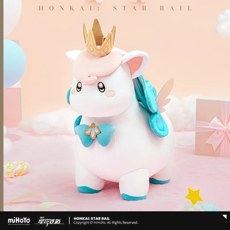 Honkai: Star Rail Anime juguete de peluche lindo Ika almohada de felpa mochila llavero colgante juguete Hyacine Anime juguete para regalo
