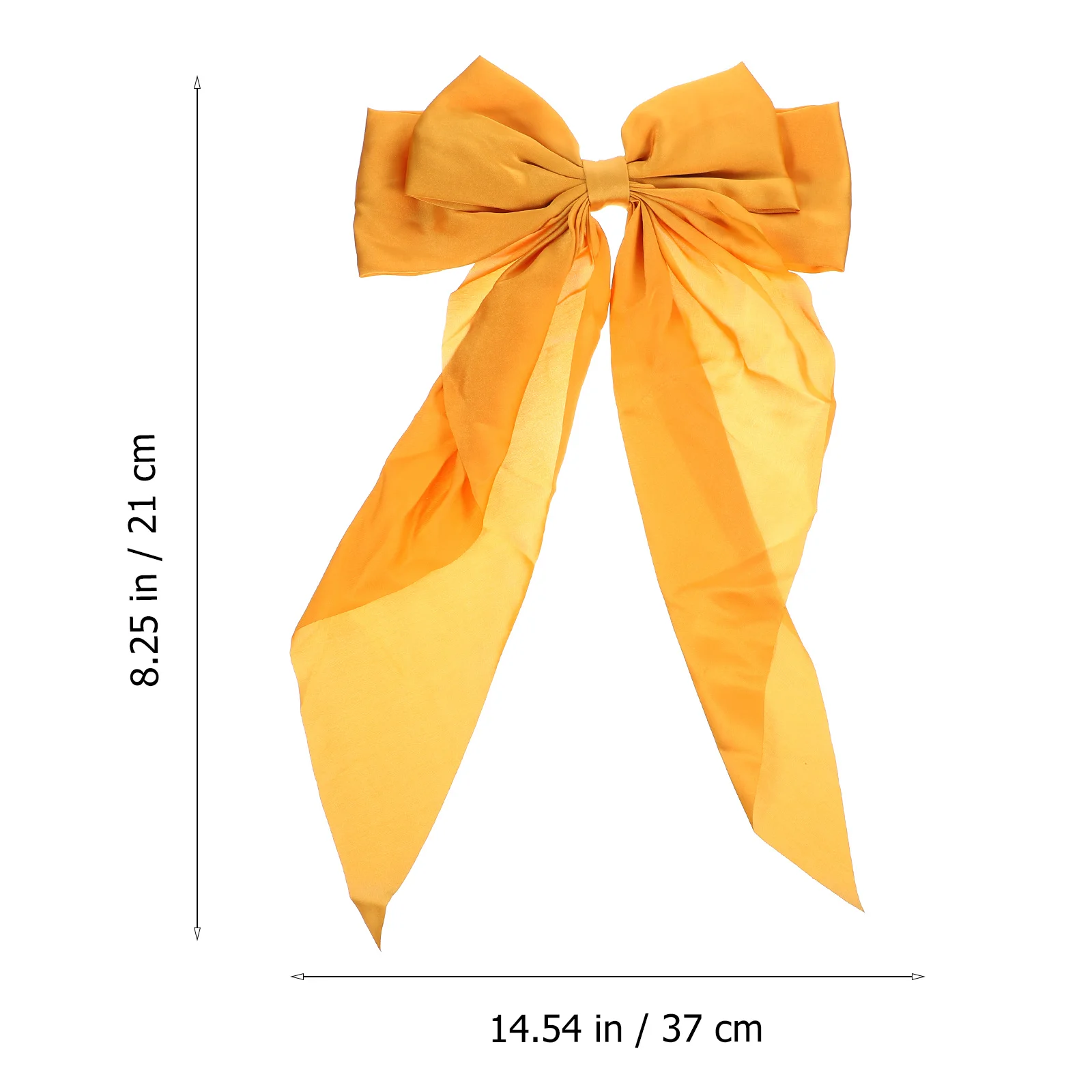 

Big Large Bow Barrette Ribbon Clip For Women Elegant Ponytail Accessories Party Wedding Metal Hair Barrettes