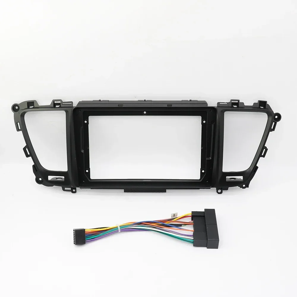 For KIA Sedona Carnival LHD 2014-2019 Car Radio Fascias Android GPS MP5 Stereo Player 2 Din Head Unit Panel Dash Frame Installat