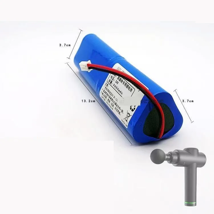 充電式リチウムイオン電池パック,24V, 2500mAh,新品,フェニックスA1用,マッサージガン,BMS付きフェイシア,取り付けが簡単