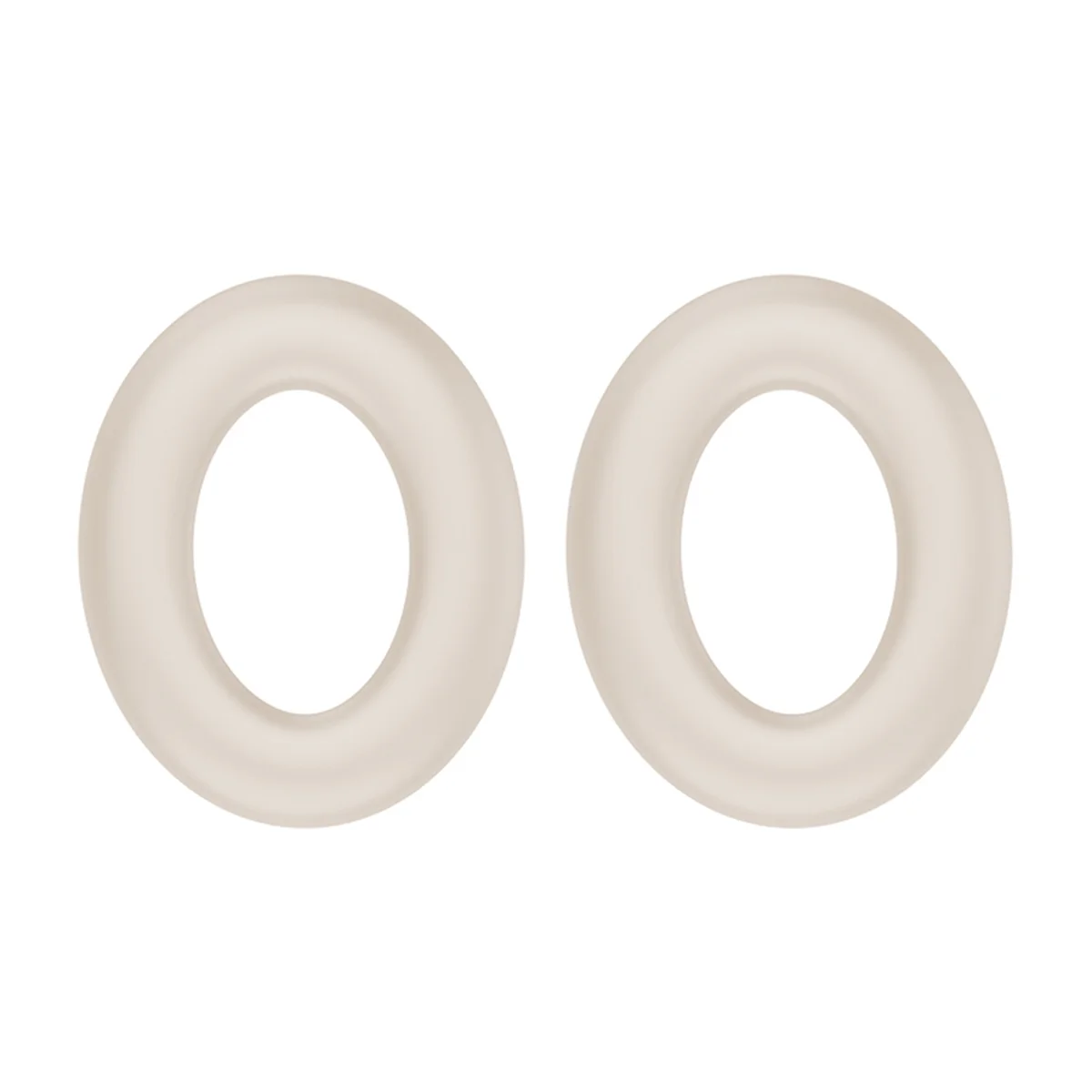 

NEW Replacement Earpad for SonoFlow Headphone Silicone Ear Cushions Ear Pad Cover Creamy White