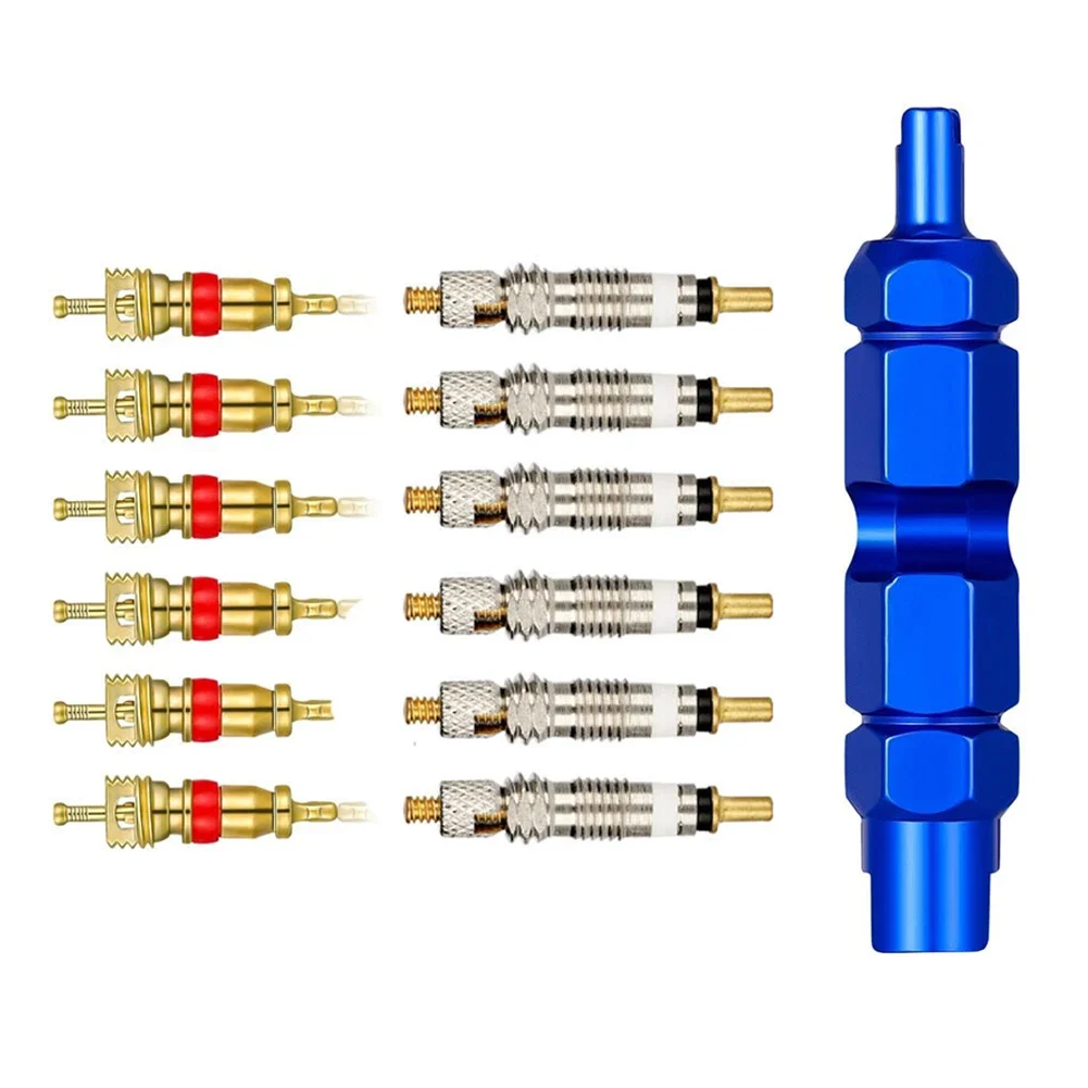 

Presta Valve Cores Mountain Bike Tool Air-tight Reliable Performance Enhances Tire Performance 8*5*5 For Motorcycles