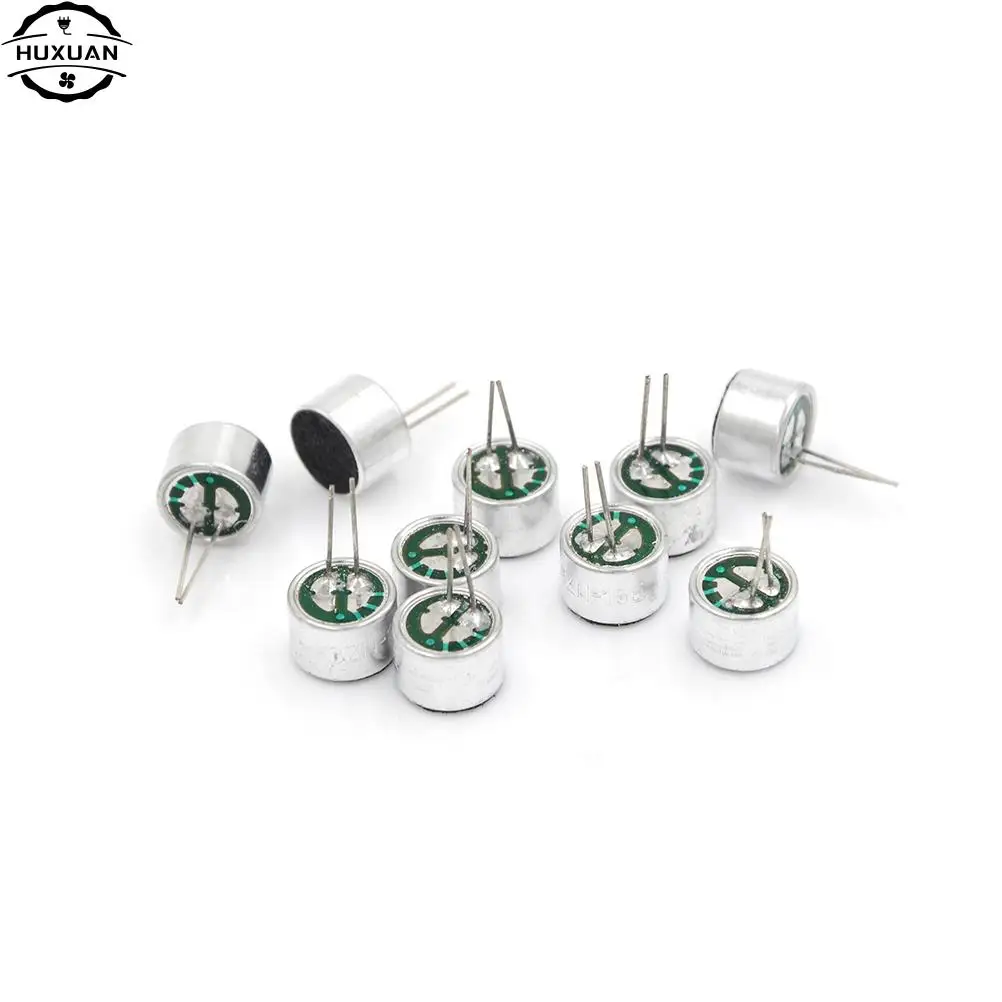 10 Pieces 2 Pins Mini MIC Capsule Electret Condenser Microphone