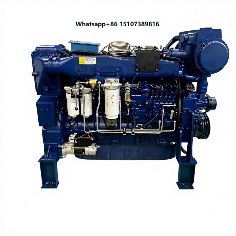 WP12 Series WP12C350-15 350hp Marine Engine Inboard Gearbox Pump 4 Stroke Water-Cooled Electric Start for Fishing