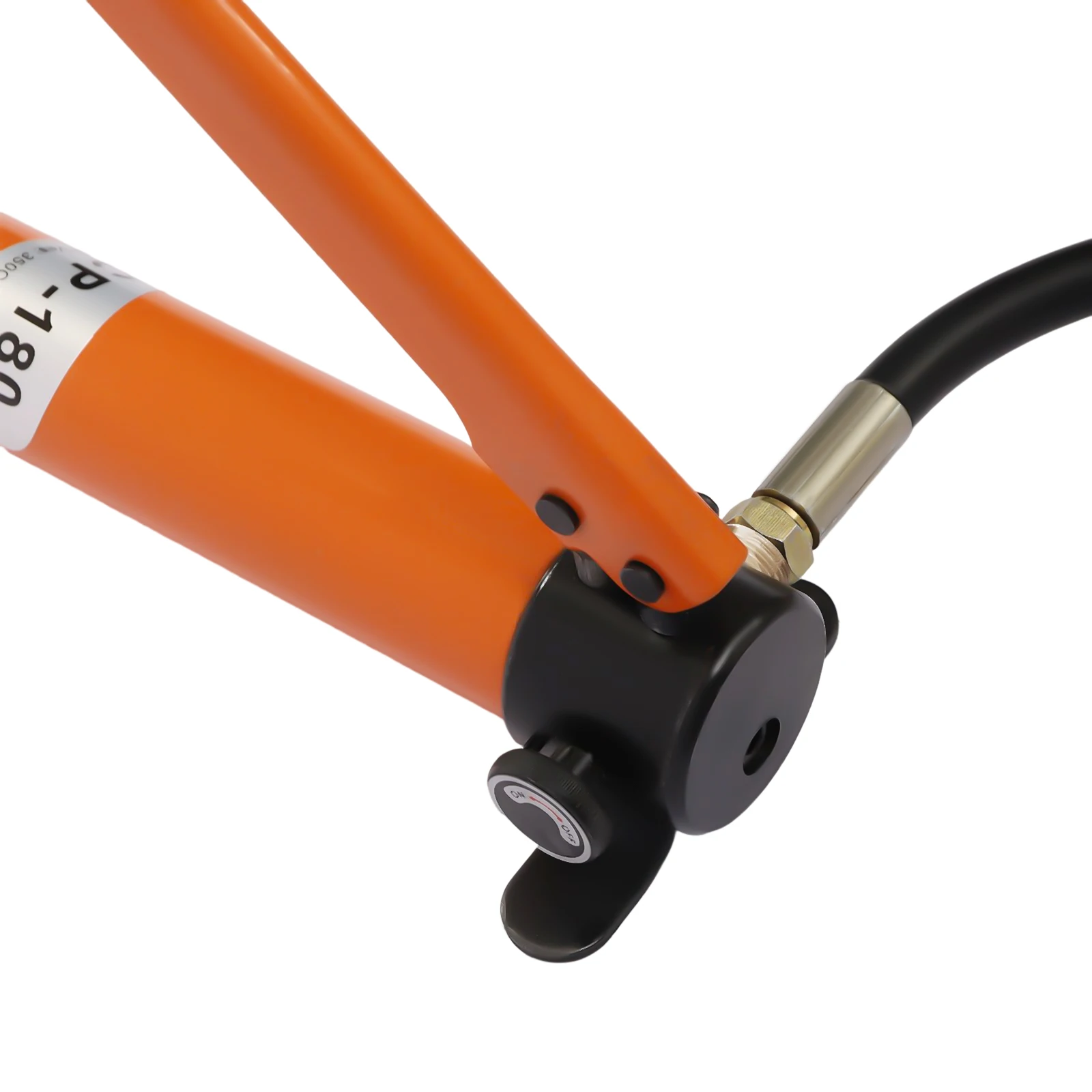 10T Kurzer Wagenheber mit Manueller Hydraulikpumpe 350CC Kurzer Stahl-Hebewagenheber Auto-Reparaturset zum Heben/Biegen/Schneiden – Detail 7