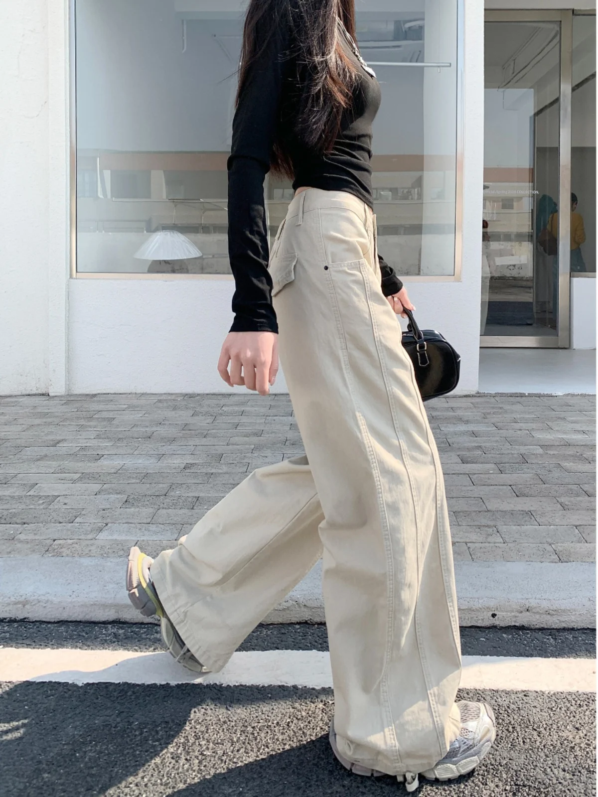 

Длинные джинсы женские прямые классические вечерние клубные вечерние свидания женская одежда джинсовая мода сексуальный элегантный шик