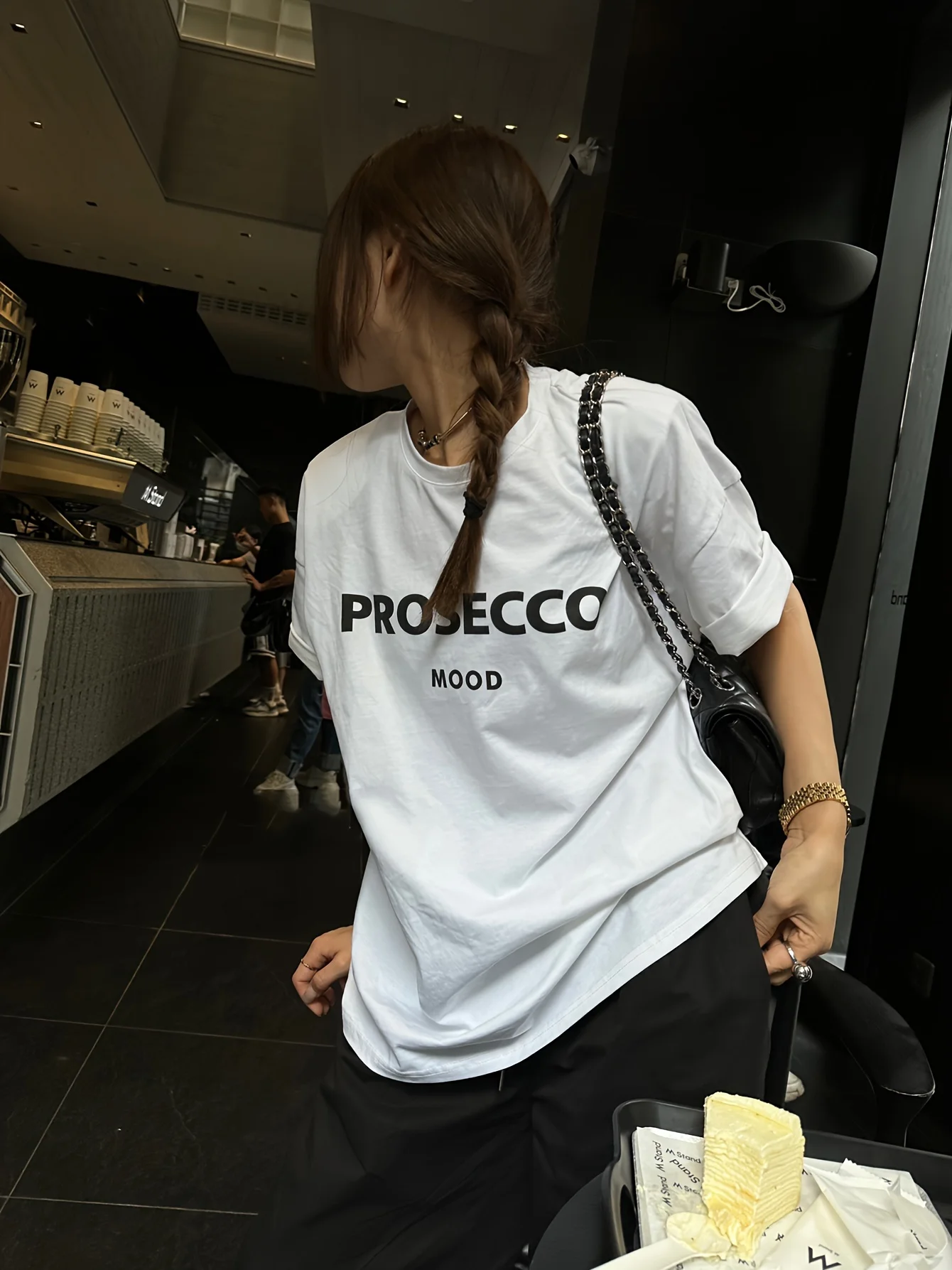 PROSECCO MOOD T-Shirt Summer Women Tracksuit O-Neck Short Sleeve Pullover Top Breathable Sportswear Harajuku Fashion Streetwear