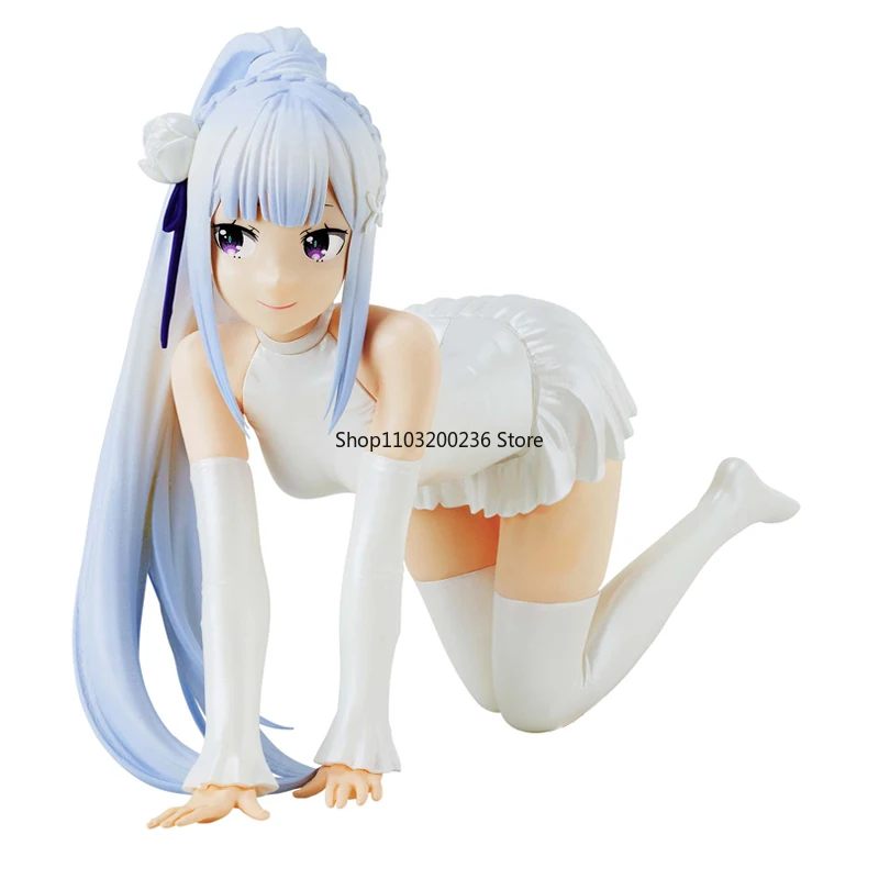 Bandai Original Re:Life in A Different World From Zero Emilia Celestial Vivi Anime Action Figures Model Collectible Toys