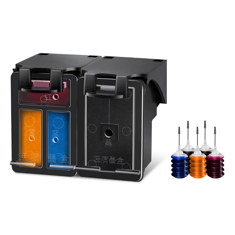 662XL 662 XL Wkład atramentowy do HP662 do Deskjet 1015 1515 2515 2545 2645 3515 3545 4510 4515 4516 4518 Inkjet — zdjęcie produktu 6