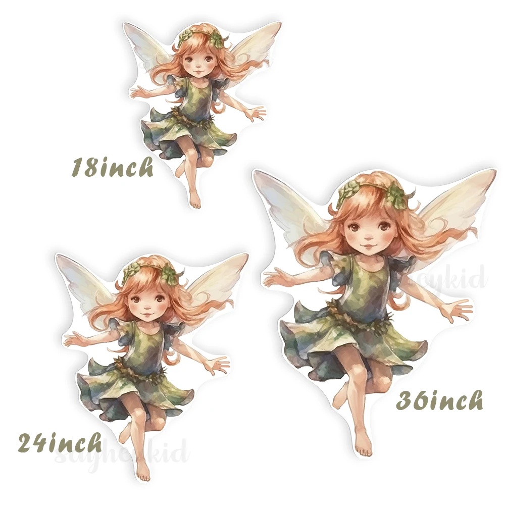 18/24/36 inch Fairy Elves KT Board Uitsparingen Kartonnen Fantasie Prinses Thema Foto Props DIY Meisjes Verjaardag Baby shower Party Deco