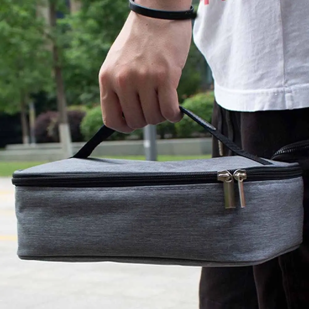 Large Capacity Portable Thermal Bag Oxford Cloth Reusable Lunch Bag Thickened Mini Insulated Cooler Bag Outdoor Picnic