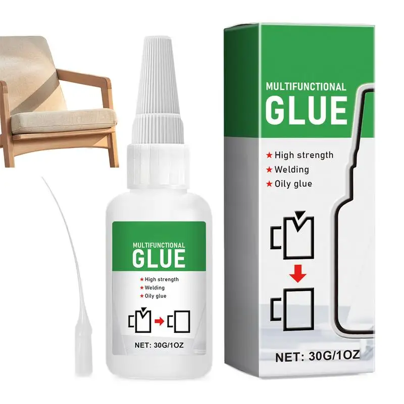 30g Transparent Strong Glue Repair Glue For Wood Metal Glass Ceramic Quick-drying Multifunctional Instant Bonding Glue