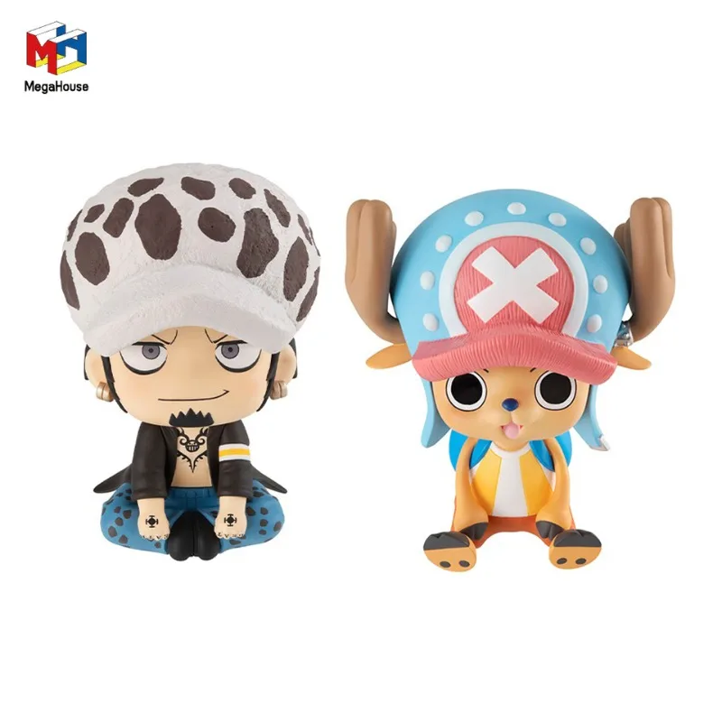 

Original Genuine Megahouse Look Up One Piece 11cm Trafalgar Law Tony Chopper Action Figurine PVC Model Decoration Statues Gift