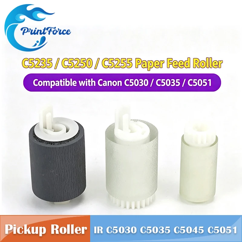 FC6-6661-000 FC7-9381-000 FC7-9502-000 OEM Paper Feed Pickup Roller for Canon IR C5030 C5035 C5045 C5051 C5235 C5240 C5250 C5255