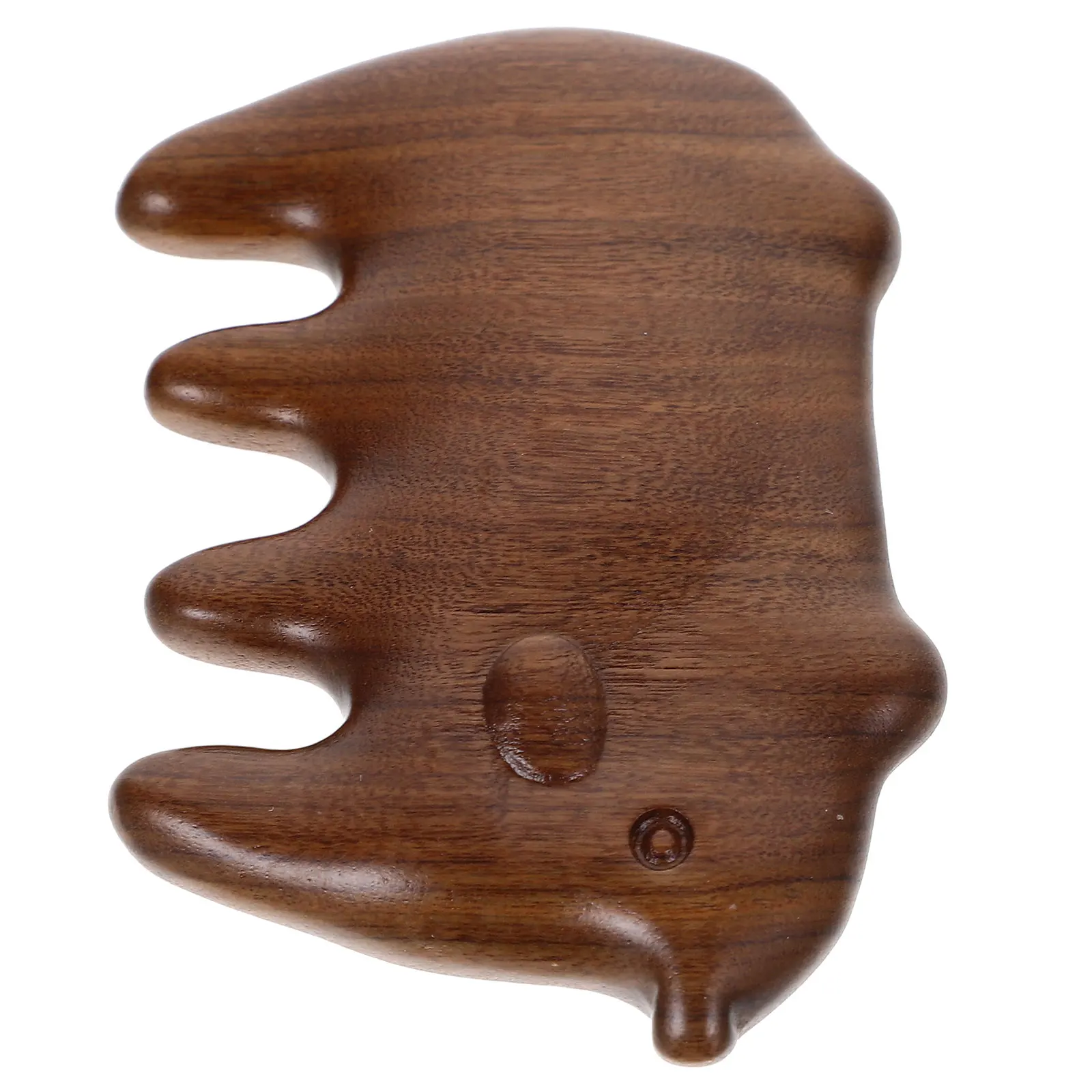 

Ergonomic Hedgehog Wide Tooth Comb For Women Men Curly Hair Sturdy Wooden Scalp Massage Tool With Smooth Teeth For Tangle-Free
