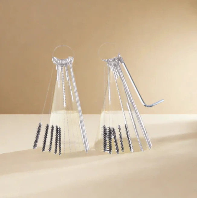 

Carburetor Carbon Dirt Jet Remove 13 Cleaning Needles 15 Brushes Tool Kit For Automobile Motorcycle ATV Welder Carb Chainsaw