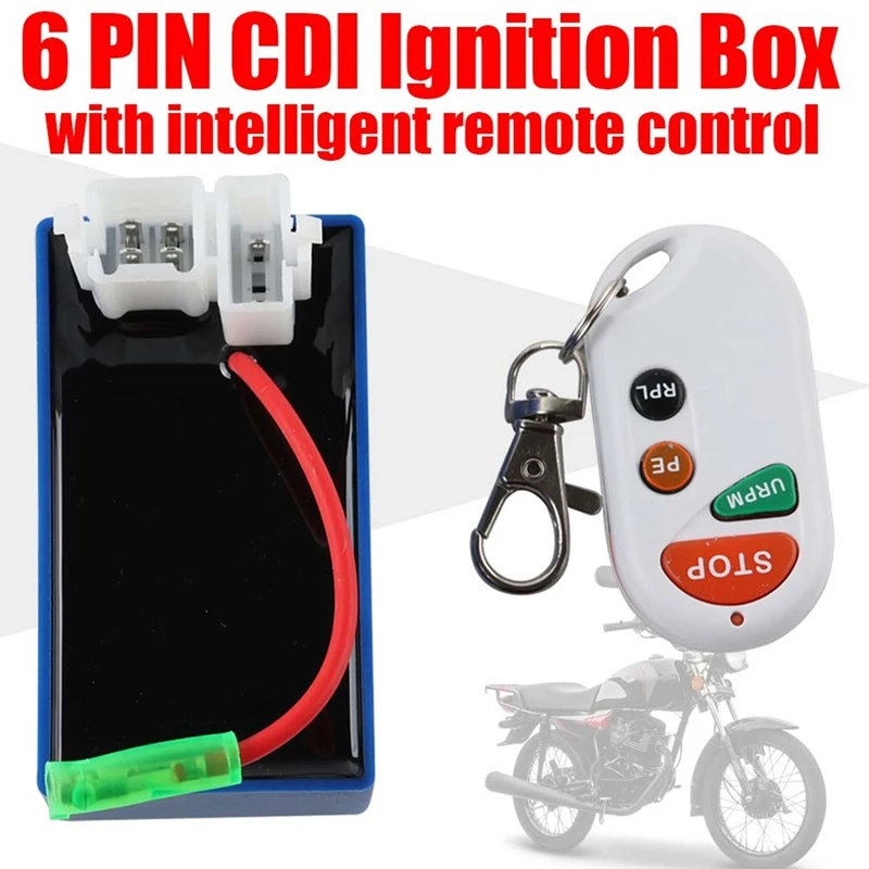 Super Sale 1 Set Motorcycle Remote Anti-Theft Igniter Device for CBF125 150 TATIN125 150 DC Igniter Device,for Most Motorcycles