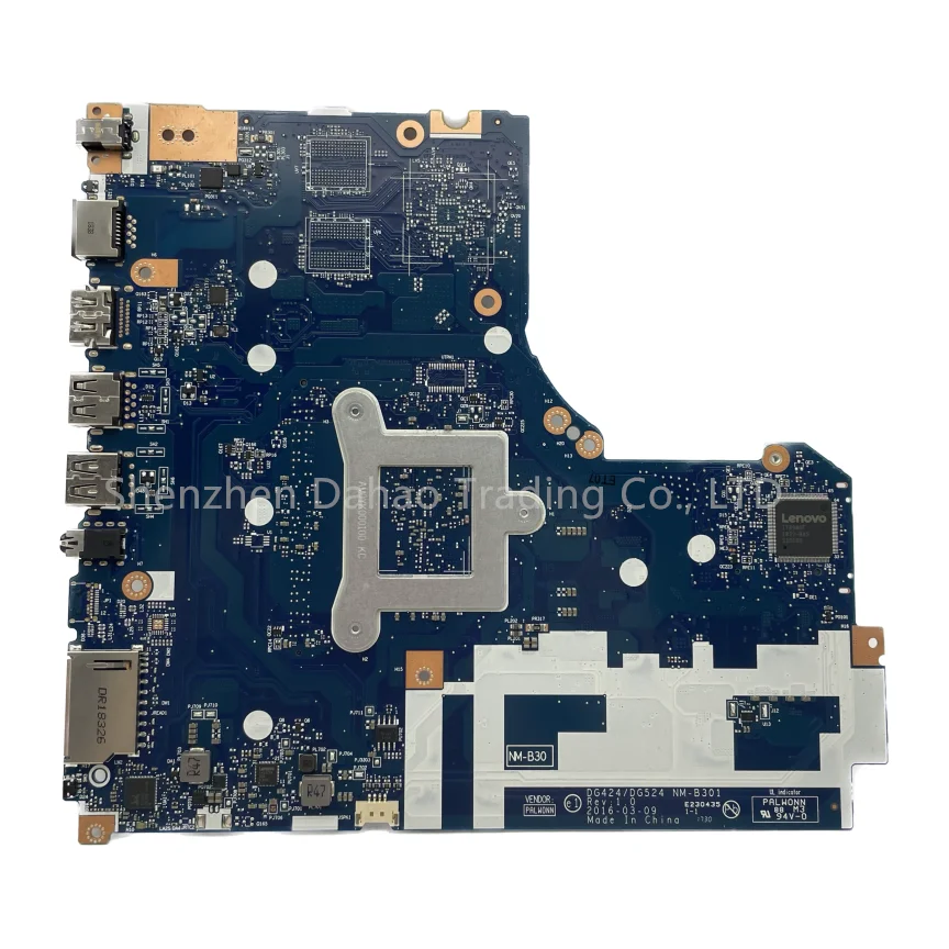 DG424 DG524 NM-B301 5B20P20644 5B20P20648 For Lenovo Ideapad 320-15IAP Laotop Motherboard With N3350 N3450 N4200 CPU DDR3L