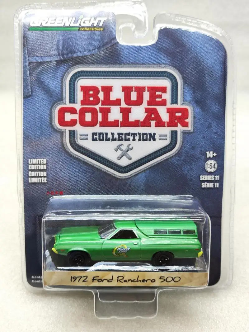 

Коллекция GreenLight 1/64 1972 Ford Ranchero 500, имитация автомобиля из сплава