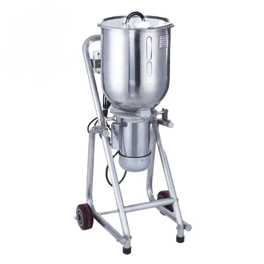 Body steel knife 2800 rpm mixer Industrial semi-automatic multi-functional smoothie mixer