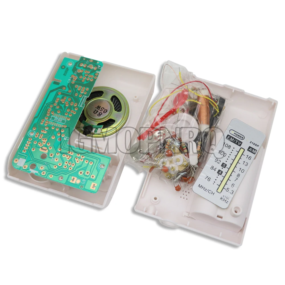 CF2102 CF210SP AM/FM Stereo Radio Kit DIY Electronic Assemble Set Kit For Learner July DropShip DIY Laboratory