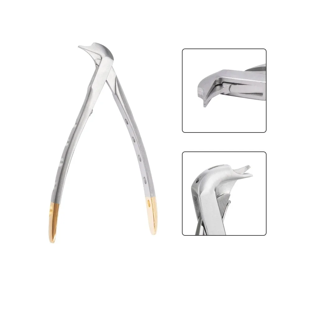 

1pc Dentistry Tooth Crown Remover Plier Crown Breaking Beak Stainless Steel Crown Spreader Forceps Orthodontic Surgical Tools
