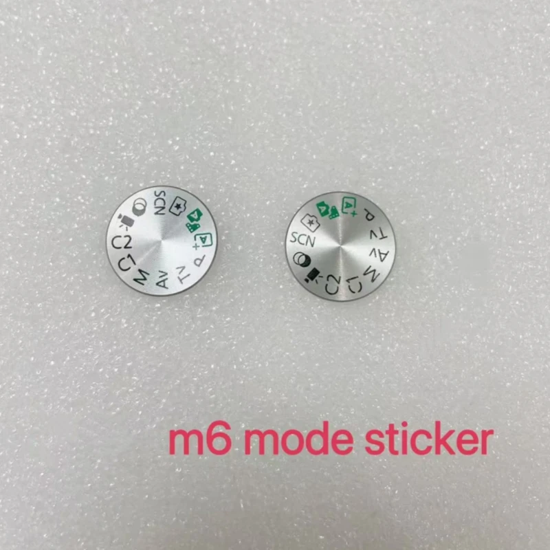 For Canon M6 Top Cover Mode Dial Patch Silver Camera Repair