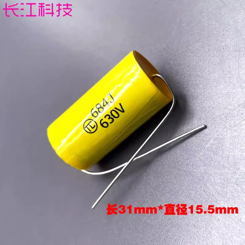 CBB MKP 0.68uf 684 680nf 630v 2J Axial Audio Coupling Through-hole Film Capacitor