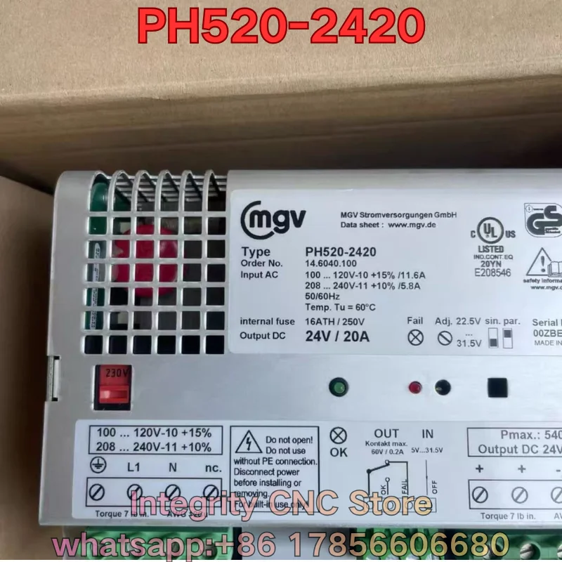 New PH520-2420 PLC module
