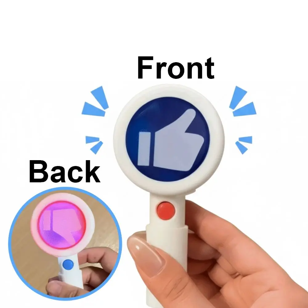 Double-Sided KT Board Keychain Electronic Mini Capsule Hold Up The Sign Sound Voice Response Gachapon Capsule Gift Giving