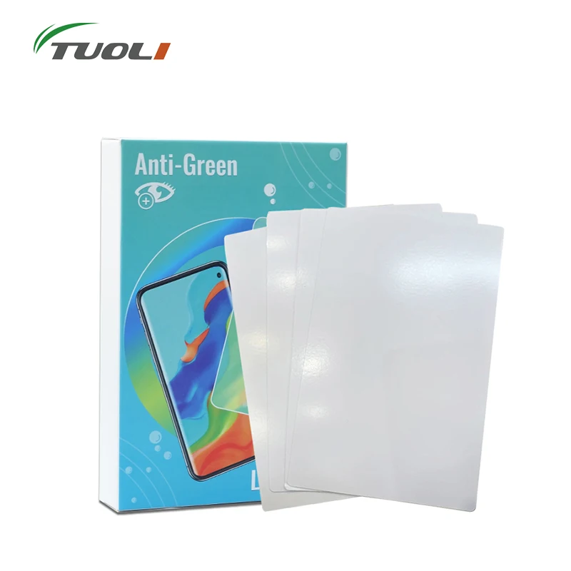 

TUOLI 50Pcs Blank DIY Custom Pattern Printing Back Film For TL168 TL568MAX TL518 TL168P Film Cutter Machine Photo Back Cover