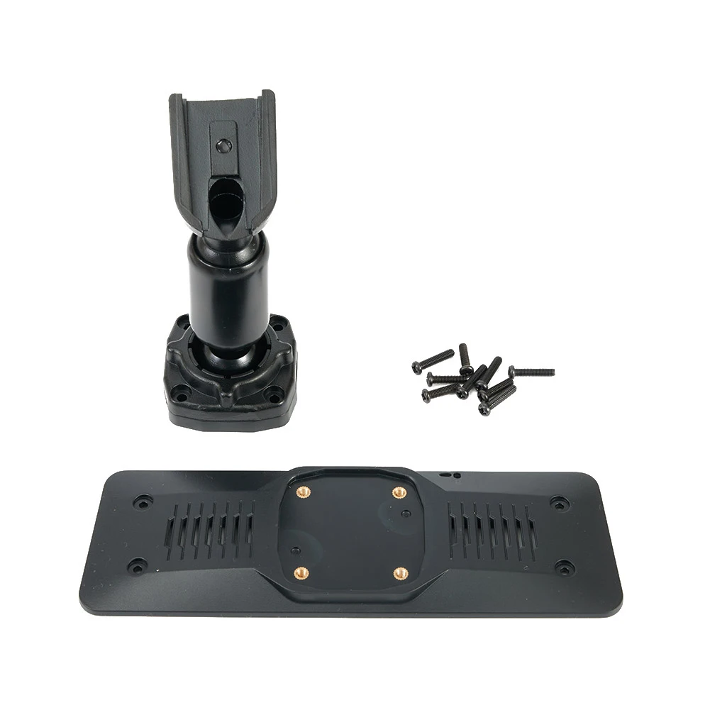 Interior Rear View Mirror Back Plate Panel Bracket For Car DVR Universal Tachograph Mounting Arm Bracket With 4x Screws