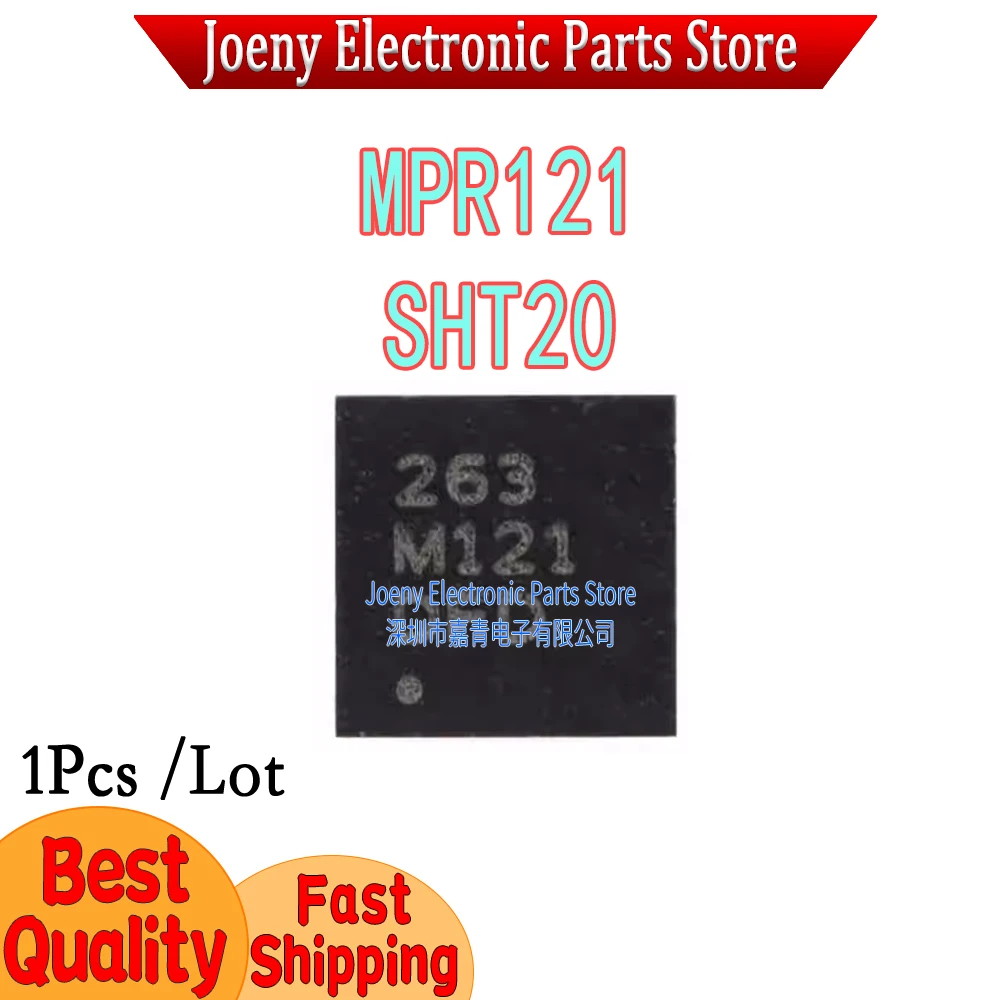 

MPR121QR2 silk screen 263 M121 MPR121 20 SHT20 DFN6 PC shell