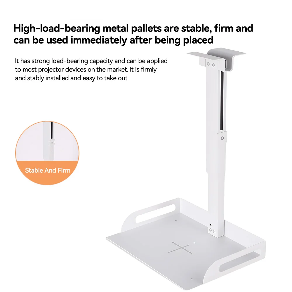 thundeal-universal-ceiling-projector-mount-height-adjustable-tray-for-projector-extending-bracket-home-office-bedroom-use