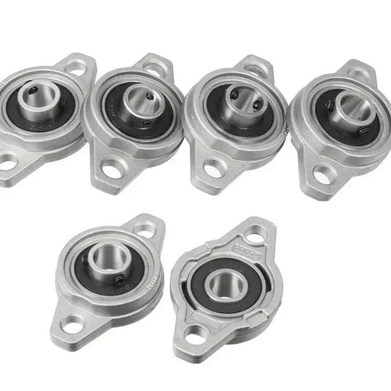 10pc KFL000 KFL004 KFL005 KFL02  KFL08 08 8 20mm 12mm Pillow Block rhombic Bearing ZINC Alloy Insert Linear Bearing Shaft