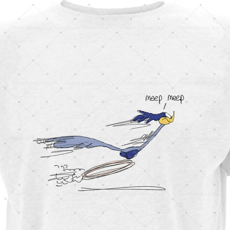 

2026 men T-Shirt Hoodie Hand Drawn Comic style Road Runner Animals Children's TV Kids Unisex S-6XL Plus Size Friendly