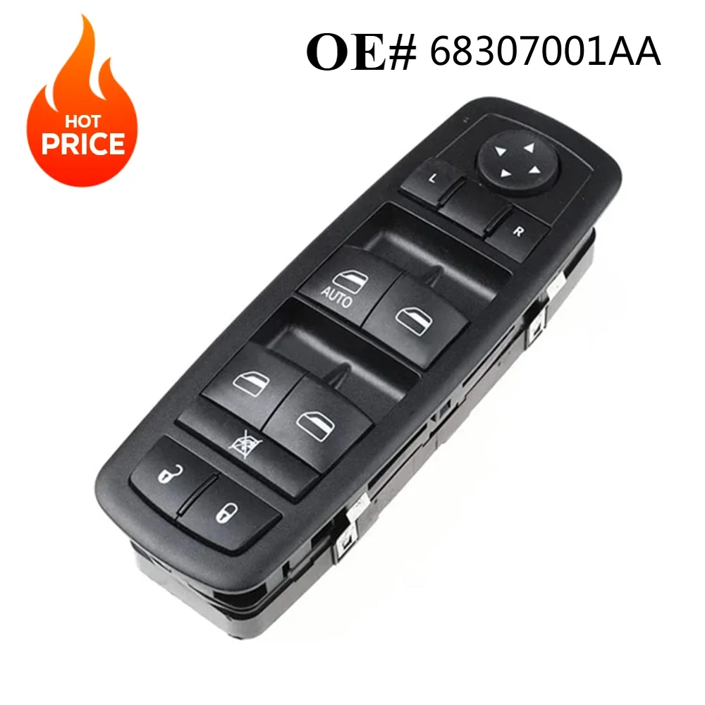 

Left Driver Master Power Window Switch 14+6 Pins For Dodge Journey 2017 2018 2019 68307001AA 6830 7001 AA