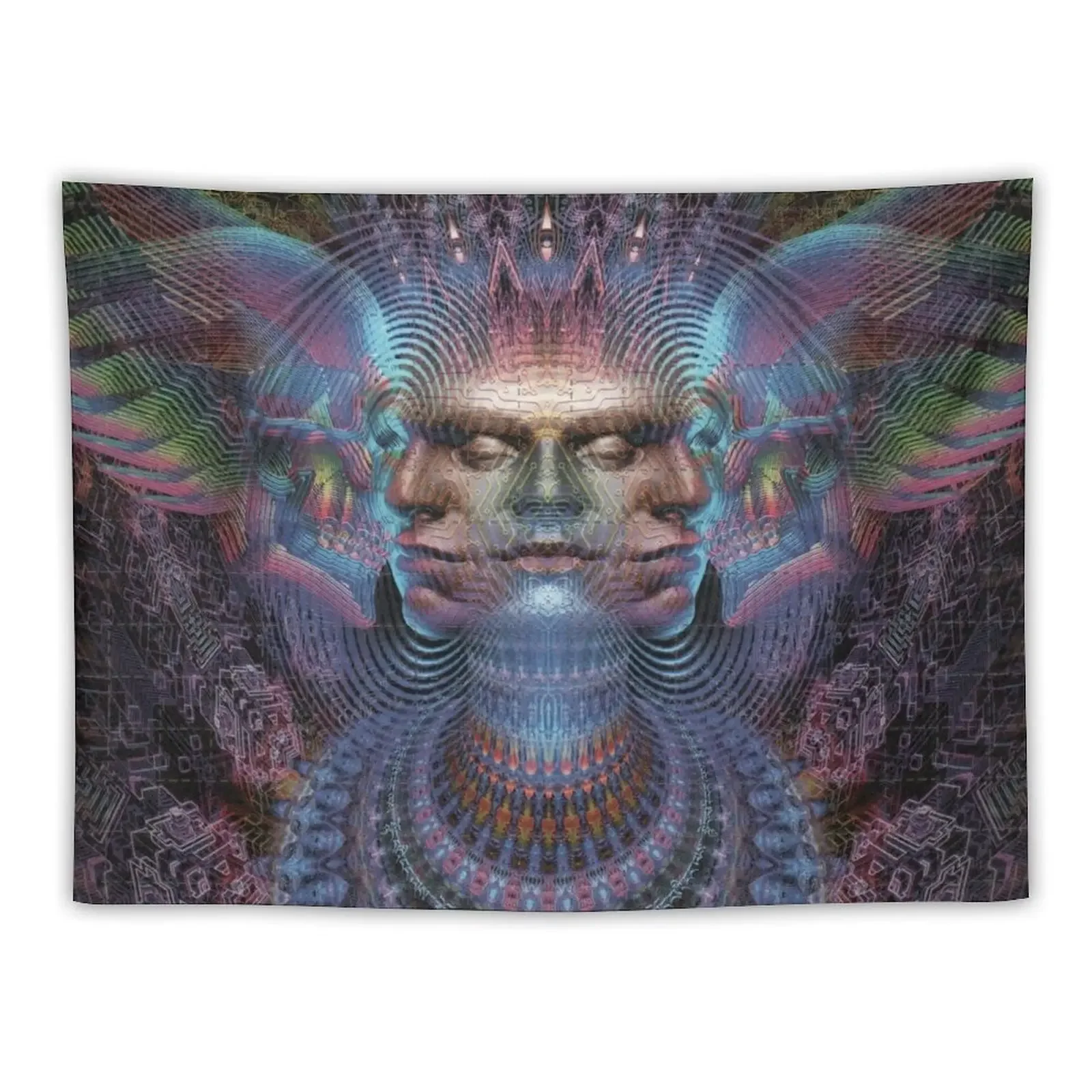 

Luke Brown - Toroidal Angel Tapestry Wall Mural Carpet Wall Decoration Pictures Room Wall Tapestry