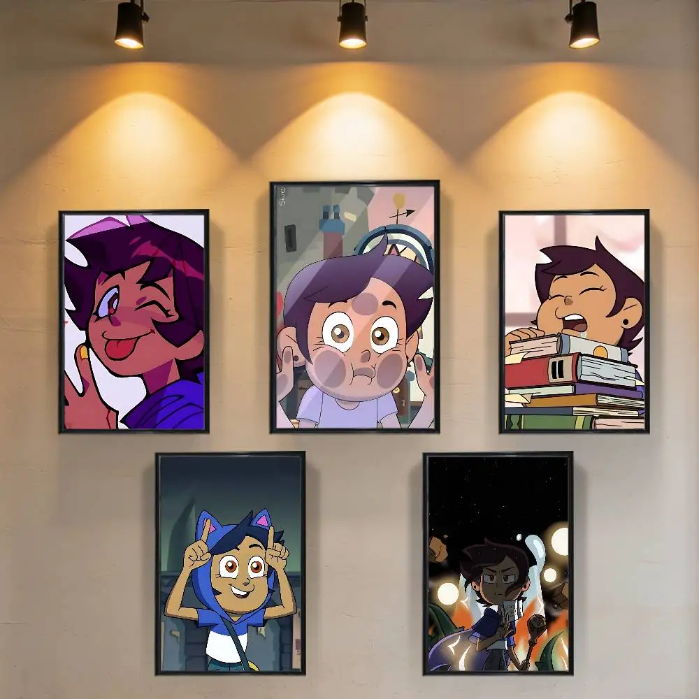 

COOL L-Luz T-The Owl House Poster Trendy Wall Art For Coffee Office Bar Decoration Best Gift Good Sticker Printed On PP Paper