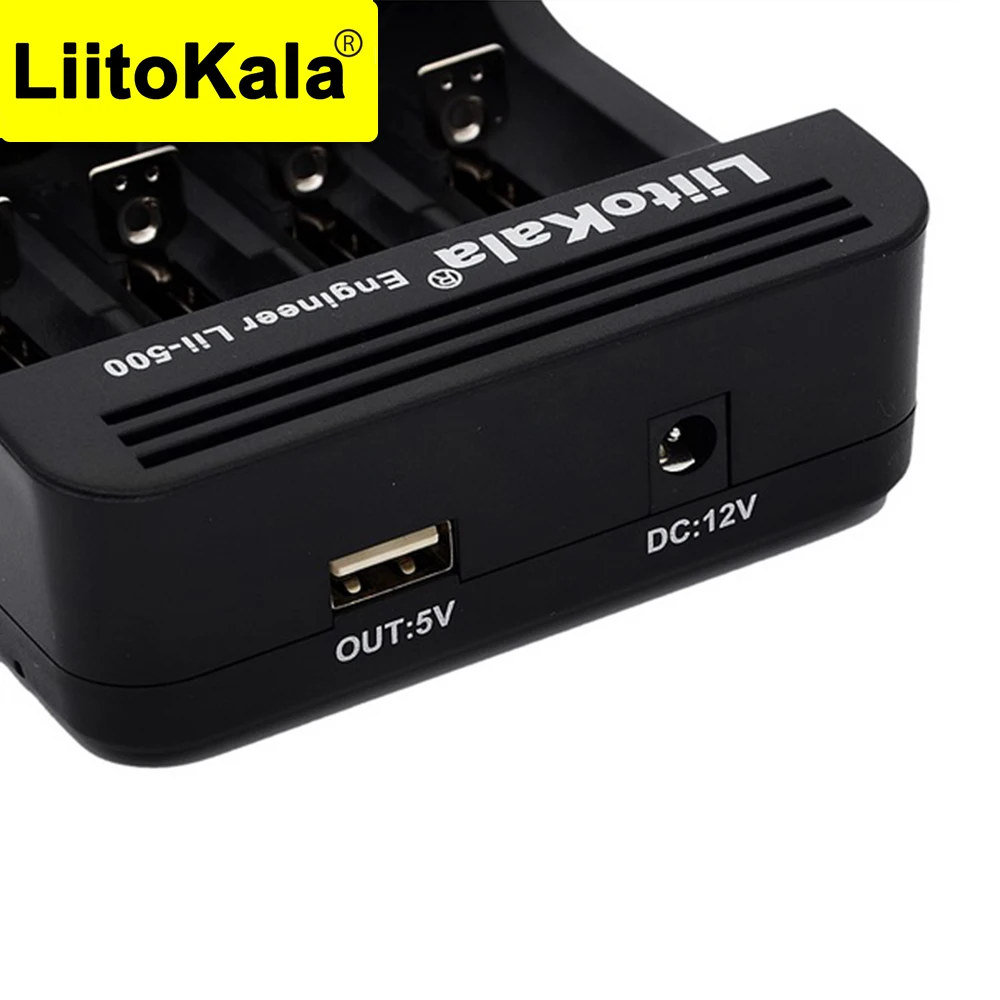 Liitokala lii-500 LCD 3.7V 1.2V 18650 26650 แบตเตอรี่ Charger,ทดสอบแบตเตอรี่ความจุ Touch control