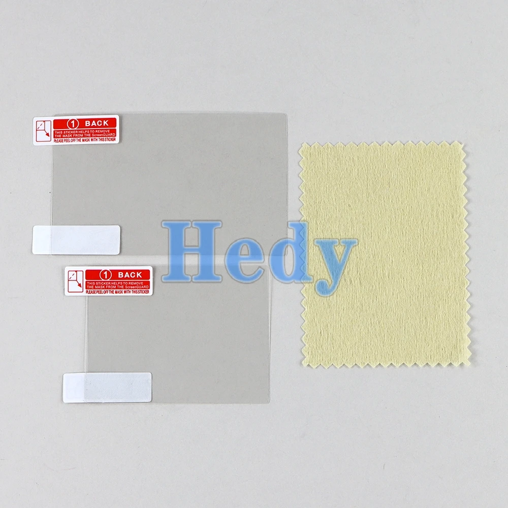 3세트 2 in1 상단 하단 HD 투명 보호 필름 표면 가드 커버 3DS LCD 투명 스크린 프로텍터 스킨