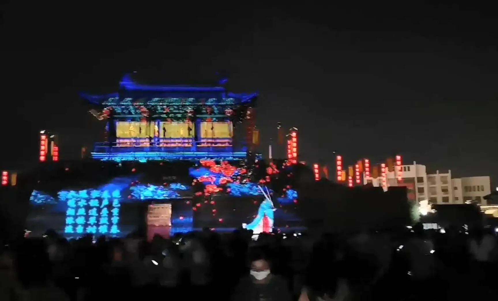 2024 Yinzam LU6600 7000 ANSI Lumens DLP  Projector for Outdoor 3D Building Advertising 2K WUXGA Video Mapping Projectors