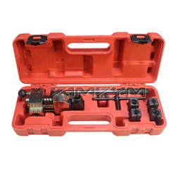 45 Degree Professional Brake Line Flaring Tool Kit for Single, Bubble, and Double Flares, 3/16