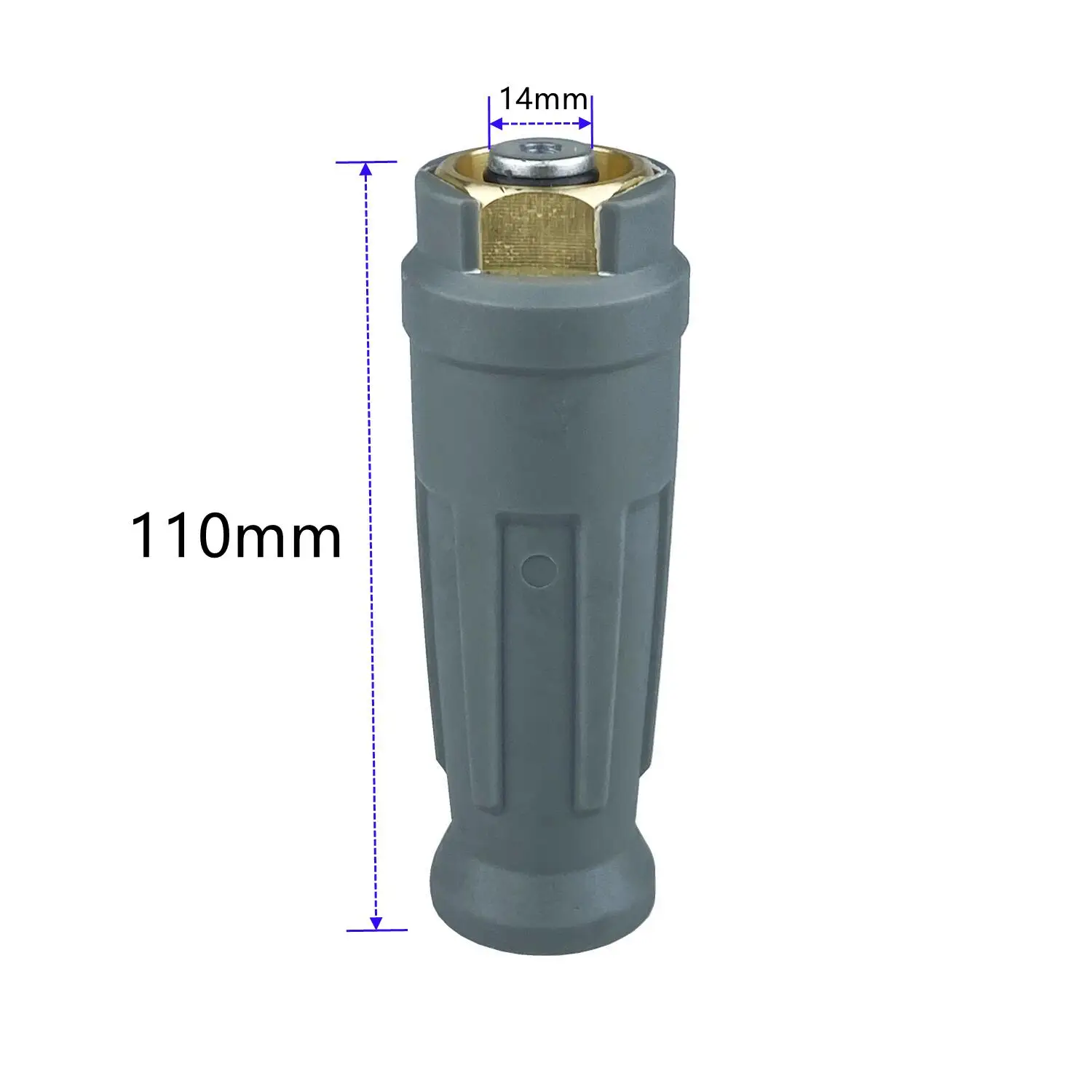 Hose Plug Fittings With Sleeve For Karcher HD HDS HD5 11P/HD400/HD600/HD6-15C/HD10-25 TR22 IG Pipe Tip Repair Connector